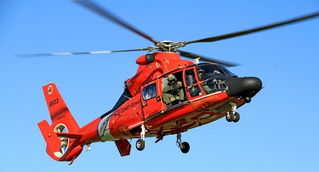USCG MH-65 helicopter