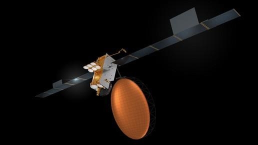 Artist's rendition of an Inmarsat satellite