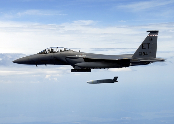 The APX-114 and APX-119 IFF systems fly on the F-15