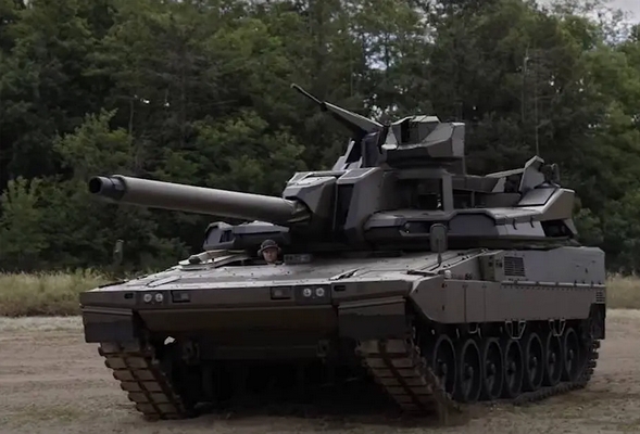 EMBT Enhanced Main Battle Tank.