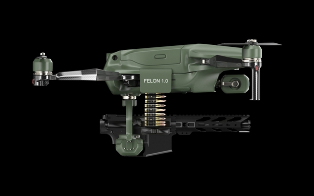 Felon 1.0 weaponized drone
